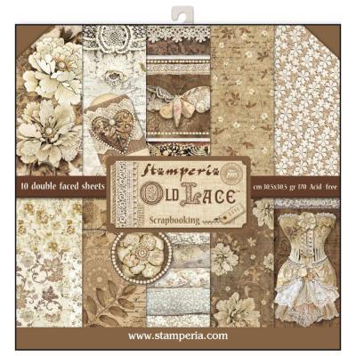 Stamperia Paper Pad - Old Lace